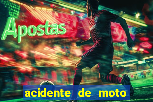 acidente de moto em benfica rj
