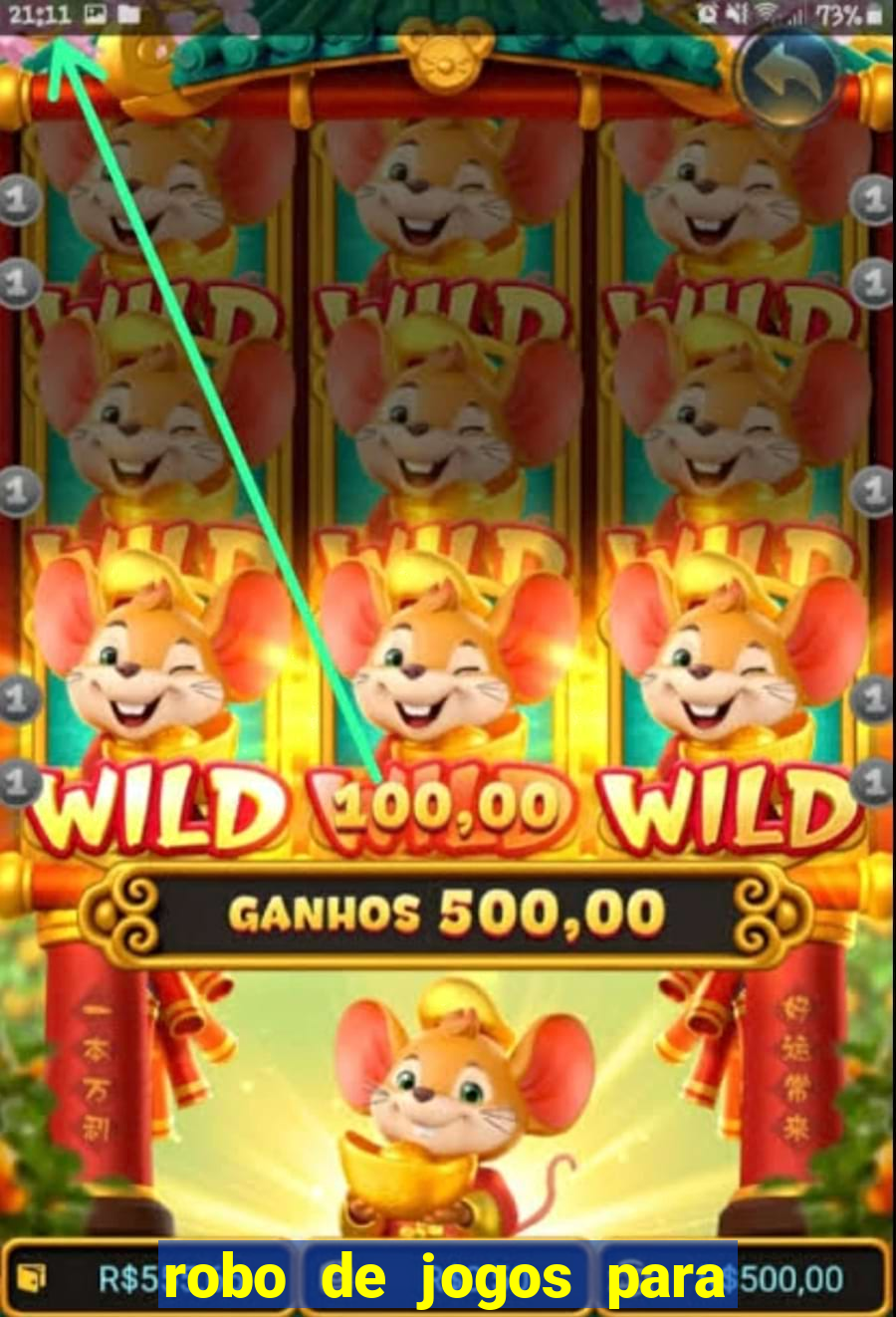 robo de jogos para ganhar dinheiro