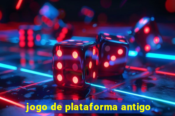 jogo de plataforma antigo