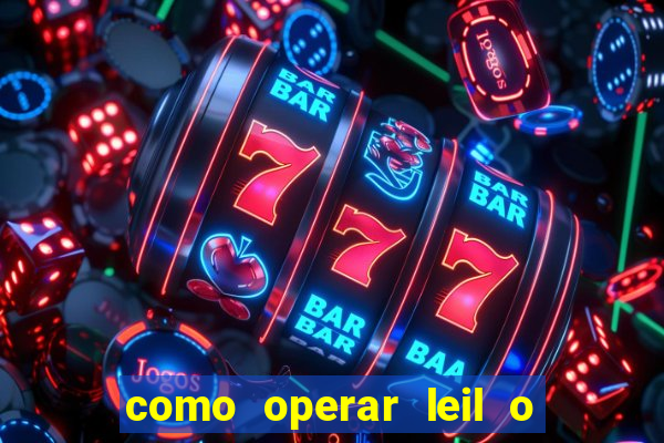 como operar leil o de abertura mini indice
