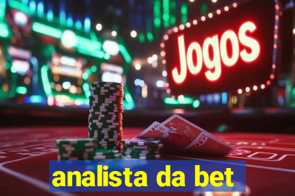 analista da bet
