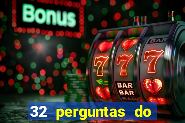 32 perguntas do livro do destino