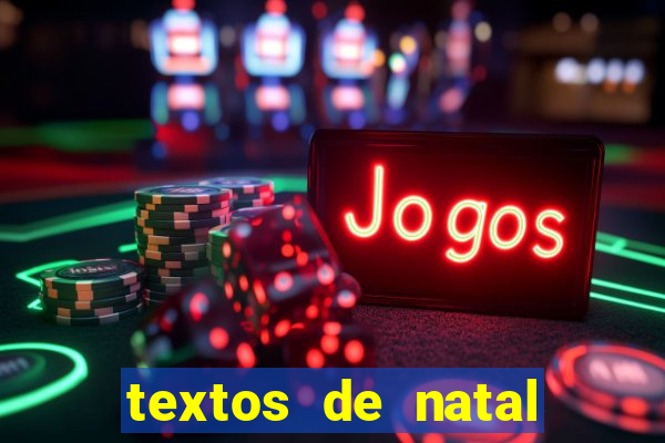 textos de natal para leitura