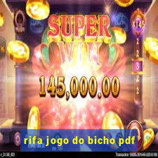 rifa jogo do bicho pdf