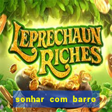 sonhar com barro jogo do bicho