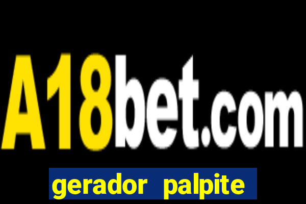 gerador palpite mega sena