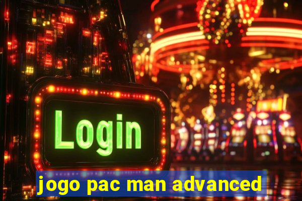 jogo pac man advanced