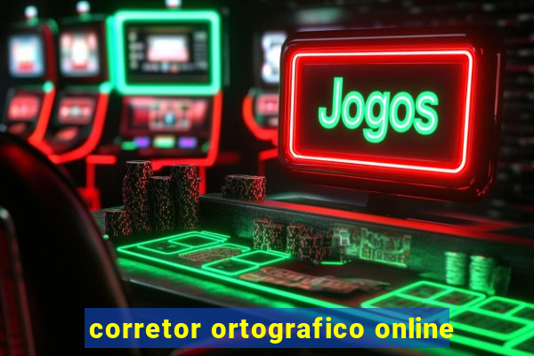 corretor ortografico online