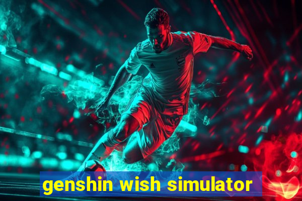 genshin wish simulator