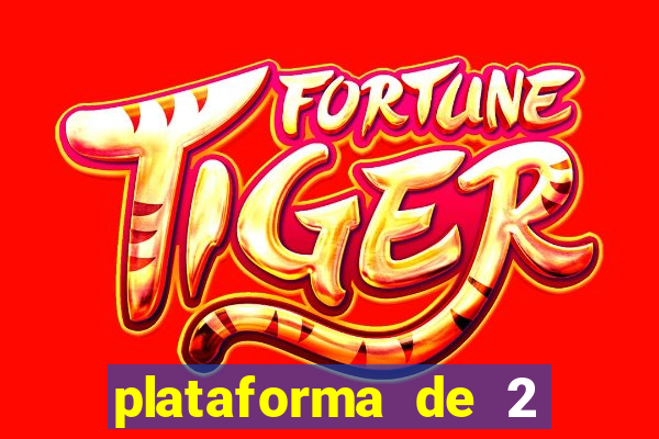 plataforma de 2 reais fortune tiger