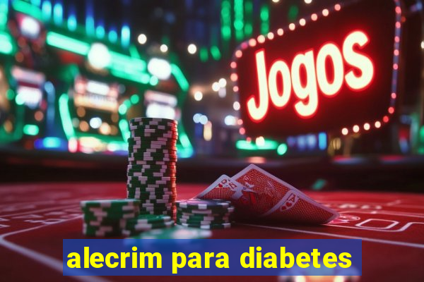 alecrim para diabetes