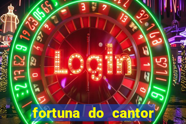 fortuna do cantor sorocaba 2023