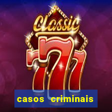 casos criminais para resolver