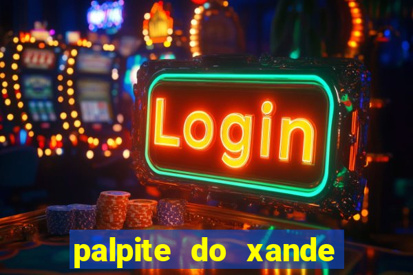 palpite do xande de hoje