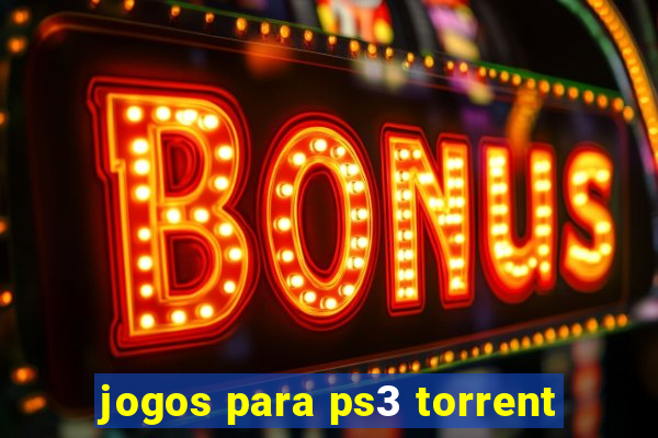 jogos para ps3 torrent