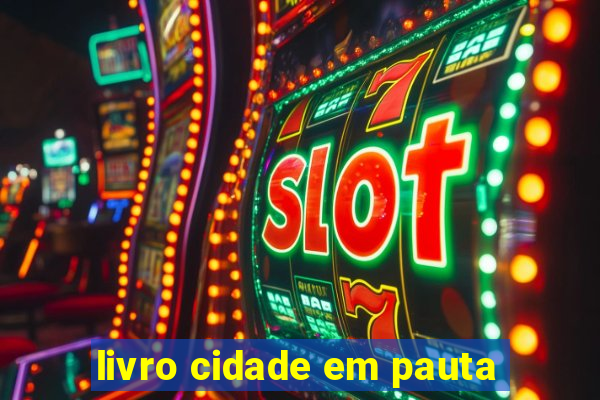livro cidade em pauta