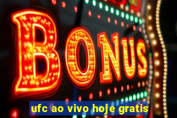 ufc ao vivo hoje gratis