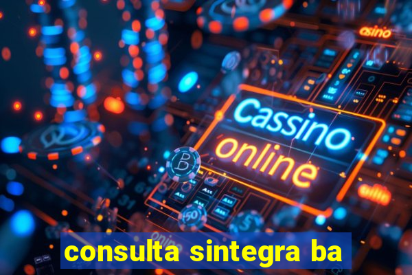 consulta sintegra ba