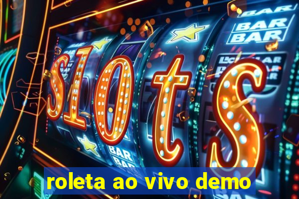 roleta ao vivo demo