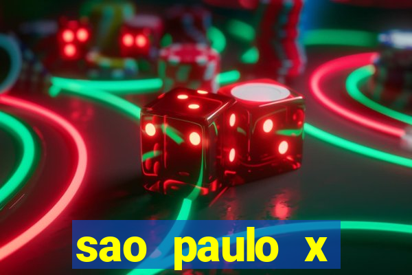 sao paulo x botafogo palpite