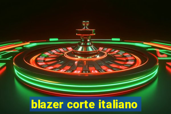 blazer corte italiano