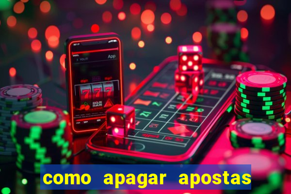 como apagar apostas no app da caixa