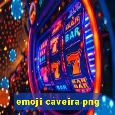 emoji caveira png