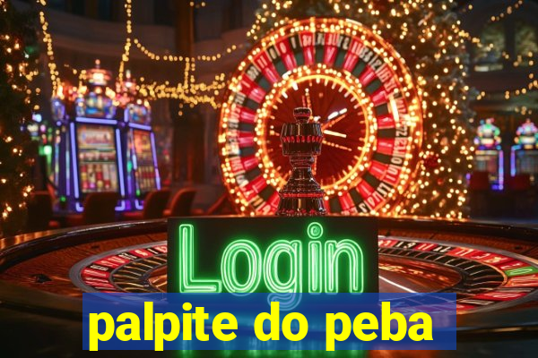 palpite do peba