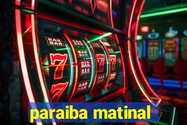 paraiba matinal