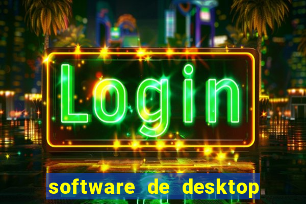 software de desktop remoto para windows anydesk