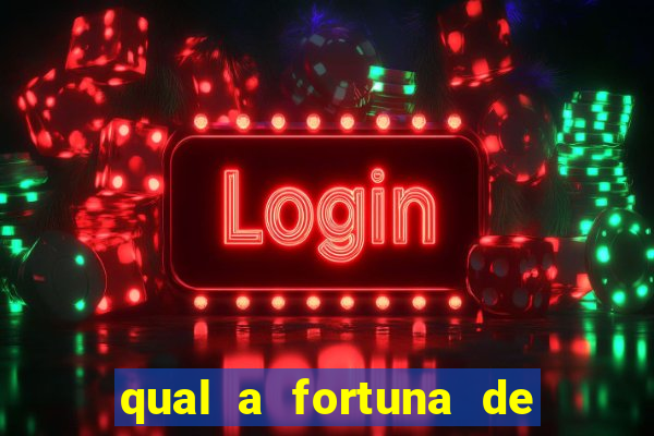 qual a fortuna de chico moedas
