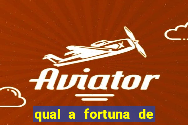 qual a fortuna de chico moedas