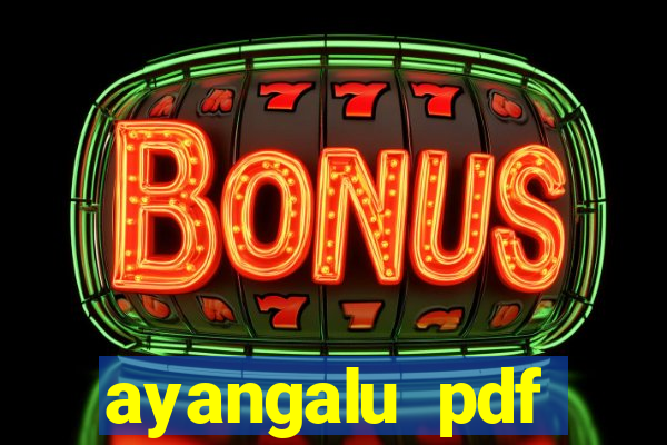 ayangalu pdf ayangalu orisha