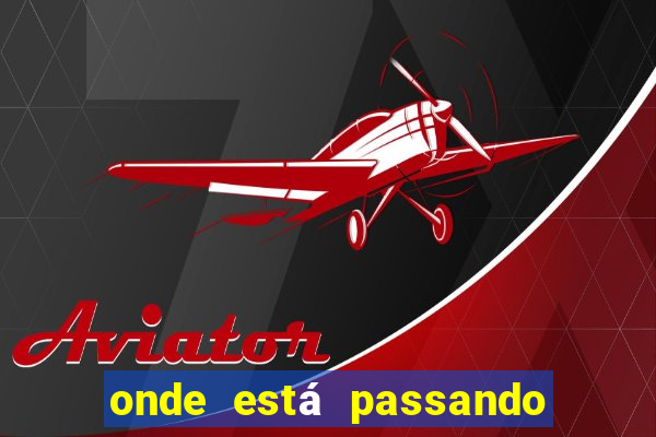 onde está passando o jogo do brasil