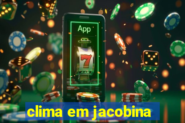 clima em jacobina