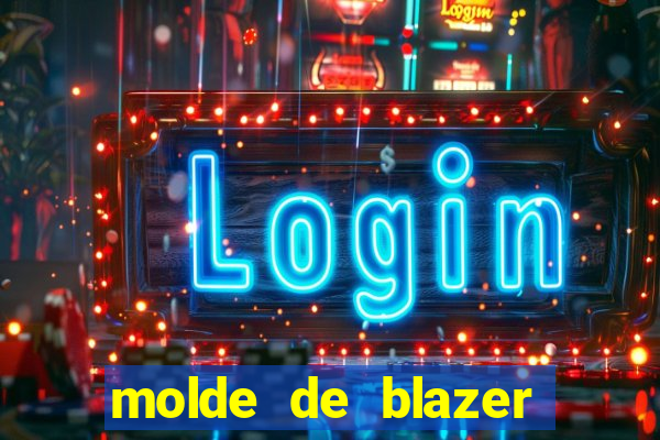 molde de blazer masculino para imprimir