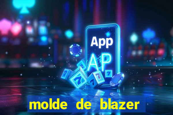 molde de blazer masculino para imprimir