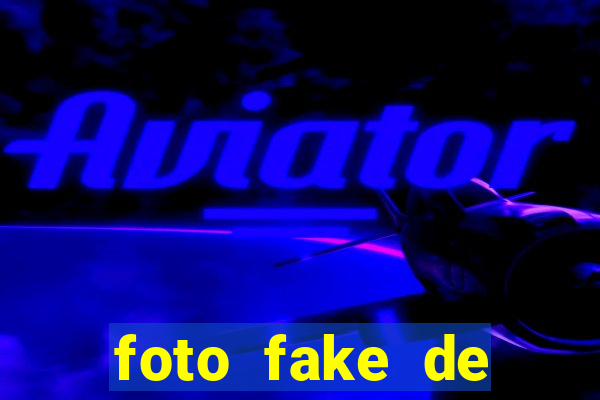 foto fake de mulher no espelho