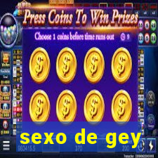 sexo de gey