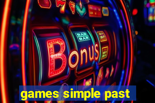 games simple past