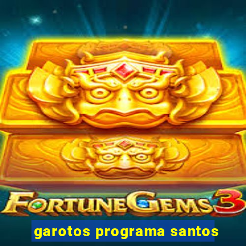 garotos programa santos
