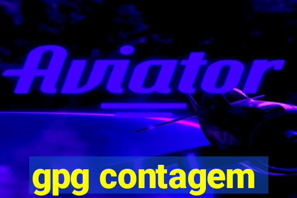 gpg contagem