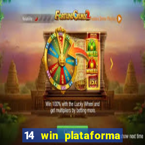 14 win plataforma de jogos