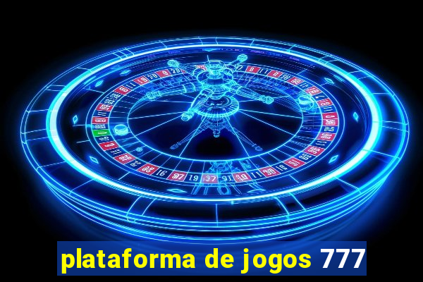 plataforma de jogos 777