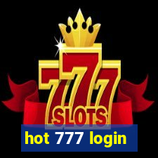 hot 777 login