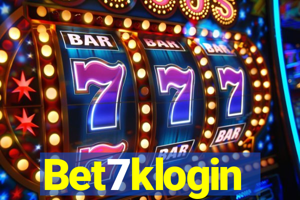 Bet7klogin