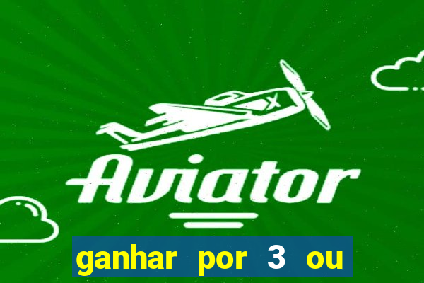 ganhar por 3 ou mais gols betano