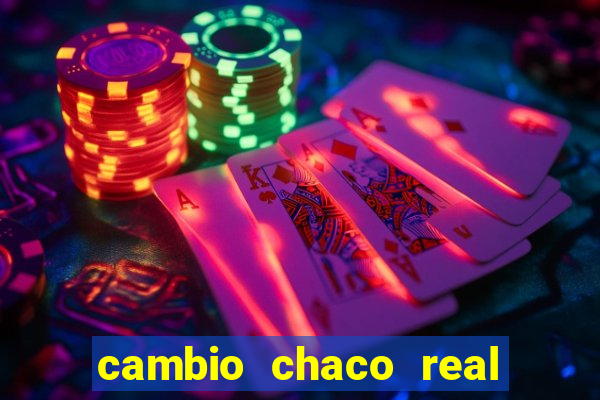 cambio chaco real en guarani
