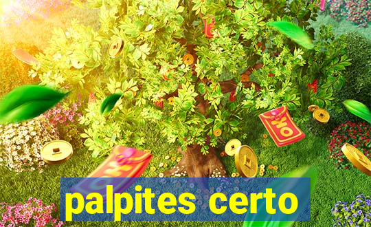 palpites certo
