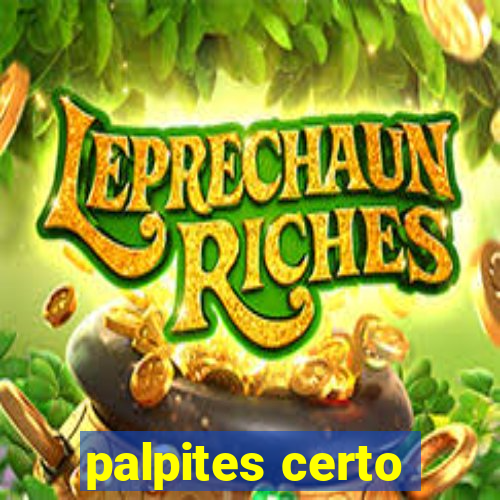 palpites certo